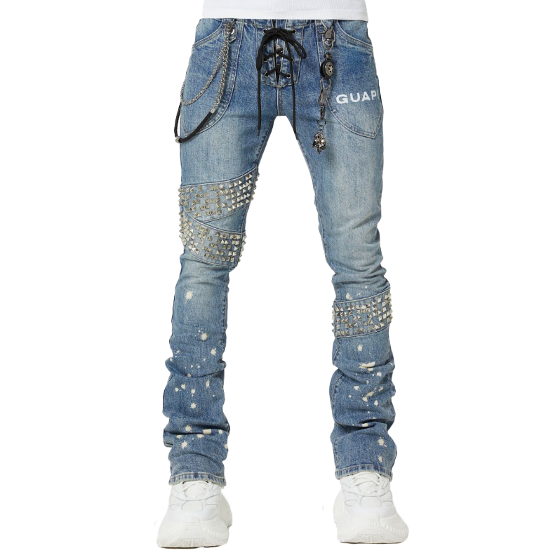 GUAPI / Aqua Blue Warpath Denim | PLUG
