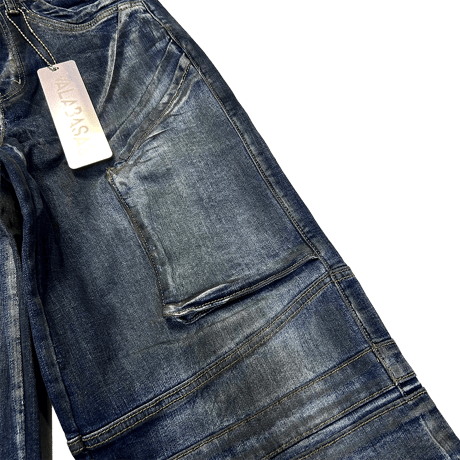 VALABASAS / AZULEJO BAGGY / BLUE WASHED