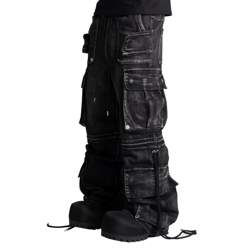 GUAPI / IRON GRAY CARGO DENIM | PLUG