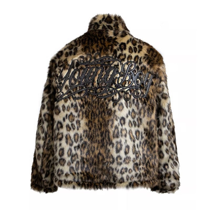 ジャケット・アウター Leopard jacket HOUSE NEVER DIES / LEATHER LEOPARD JACKET / LEO