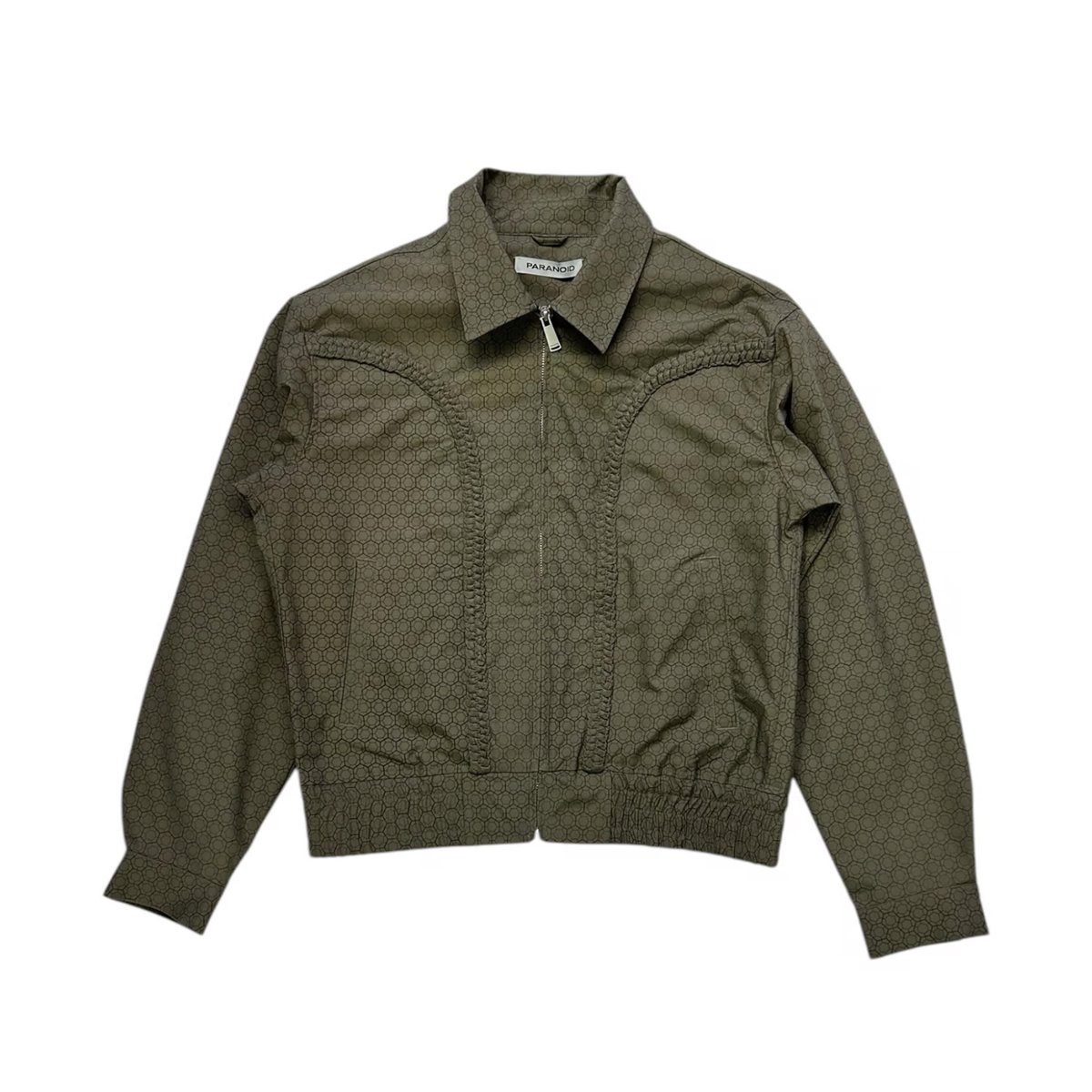 【新品】PARANOID Kikkou Braid Zip Jacket PARANOID / KIKKOU BRADE ZIP JACKET / SAND | PLUG