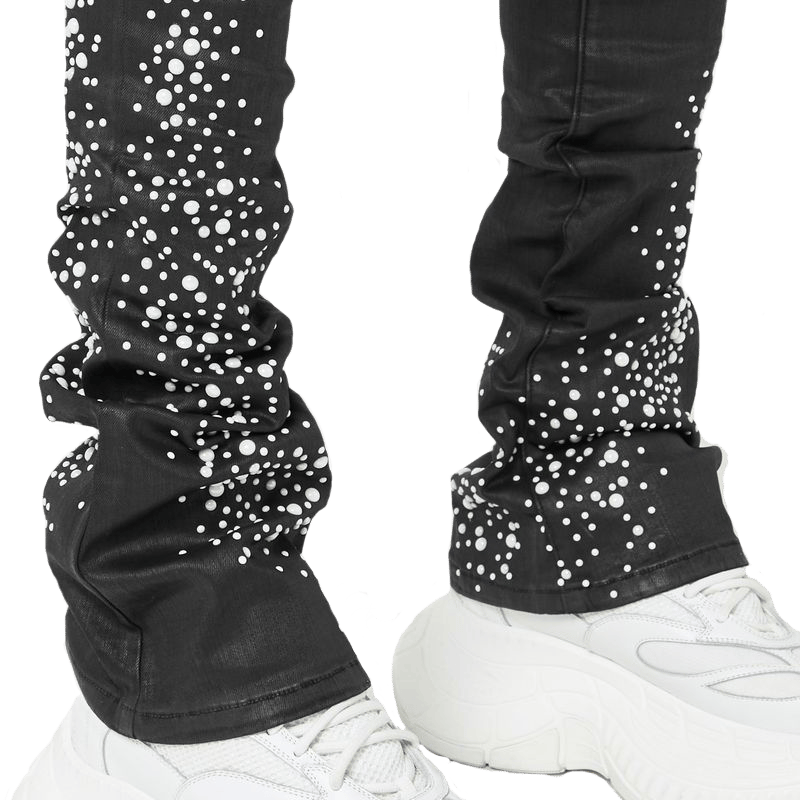 【国内入手困難】GUAPI Black Pearl Denim OBSIDIAN BLACK PEARLS DENIM -BLACK- | WALKIN STORE WEB SHOP