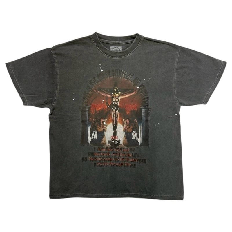 SOMEIT / TRUTH VINTAGE TEE / STONE GREY | PLUG 