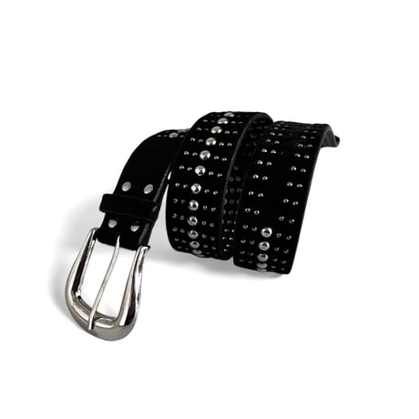 unconscious / Silver Fang Leather Belt