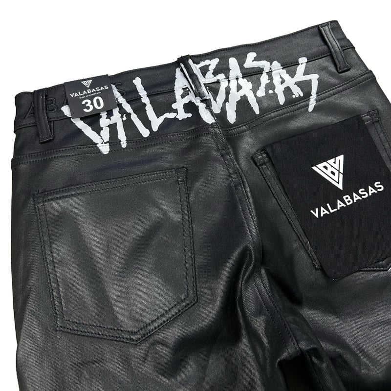 ラスト1点】VALABASAS / PUNCTURED BLACK STACKED / BL