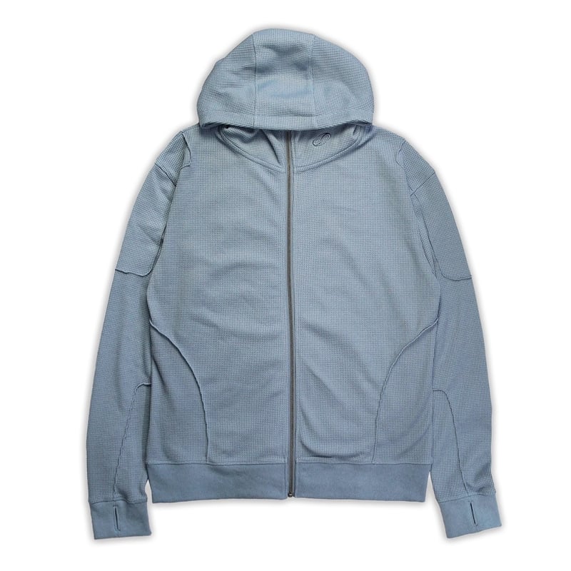 PARANOID / THERMAL ZIP HOODIE / BLUE | PLUG PARANOID / THERMAL ZIP HOODIE / BLUE | PLUG