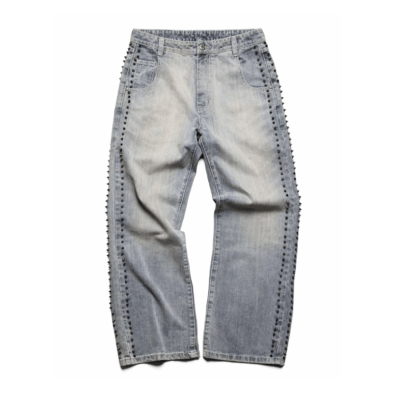 RACER WORLDWIDE×BARRAGAN / Spikes Denim / BLUE