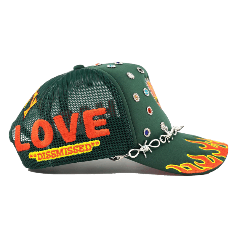 TOXICITY x DSMSD Love Hard メッシュキャップ TOXICITY × DSMSD / LOVE HARD / BLACK | PLUG