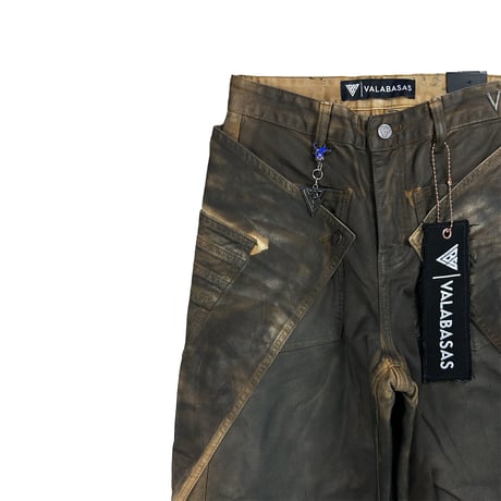 VALABASAS / GOZAI BAGGY / VINTAGE BROWN WAXED