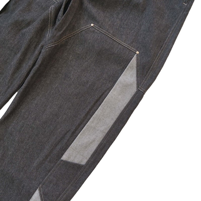 ラスト1点】BRYAN JIMENEZ / PANELED DENIM / SMOKE |