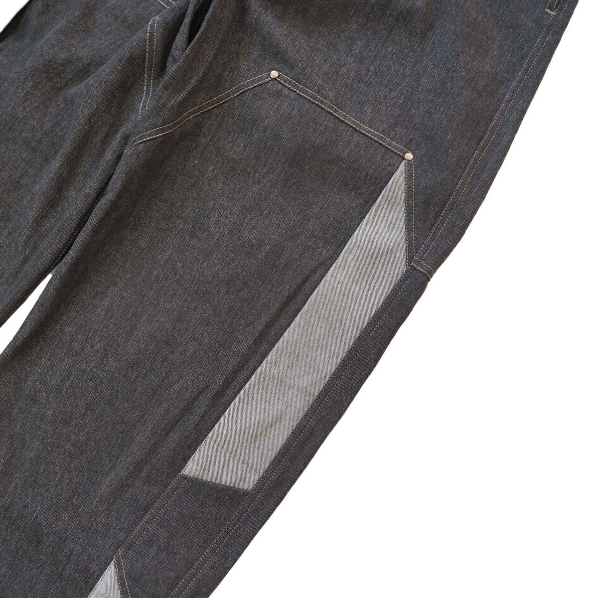 ラスト1点】BRYAN JIMENEZ / PANELED DENIM / SMOKE |