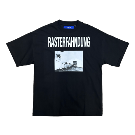 【ラスト1点】HYACYN / TEE HAB RASTERFAHNDUNG2 / BLACK