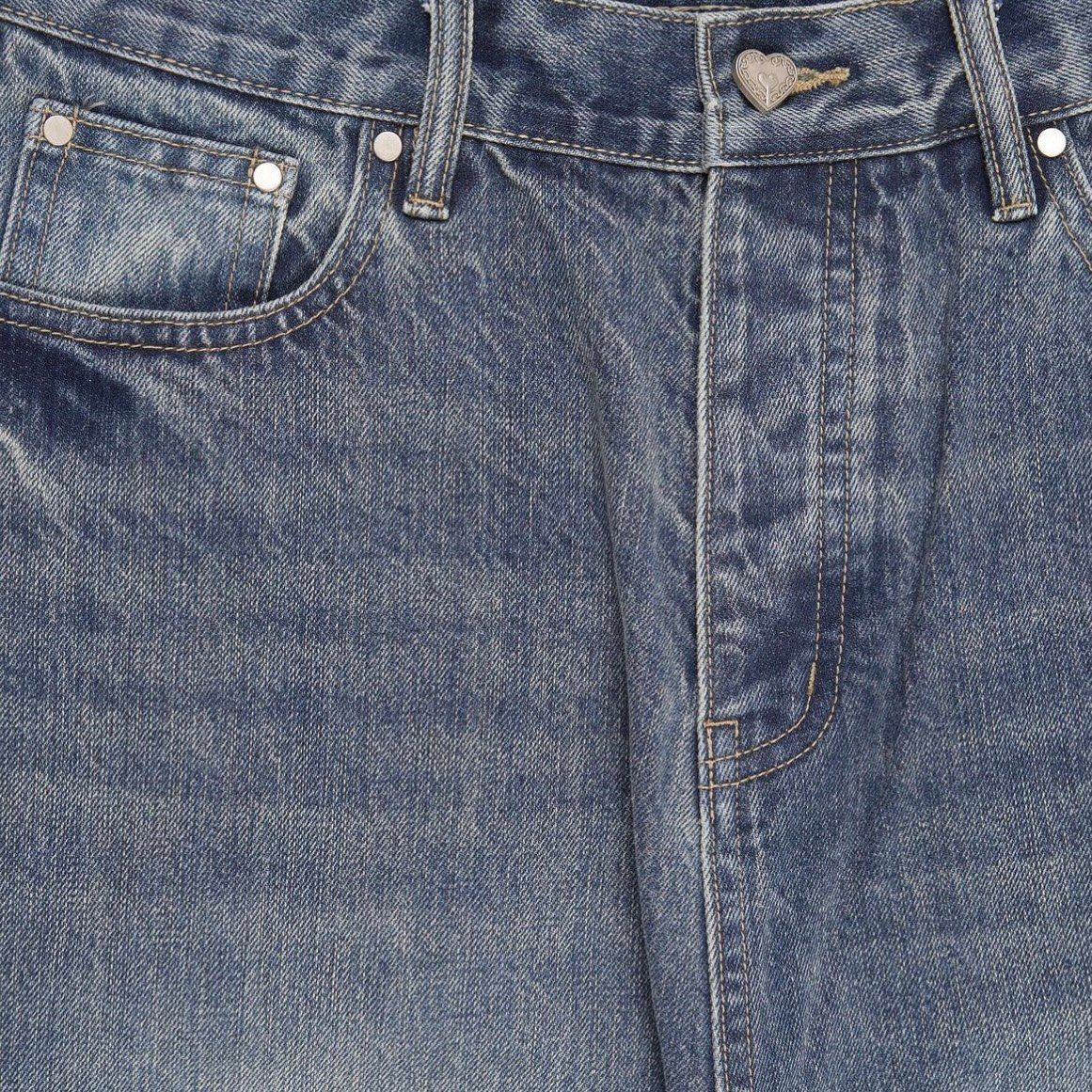 ETERNAL LOVE / VINTAGE WASH BAGGY DENIM | PLUG