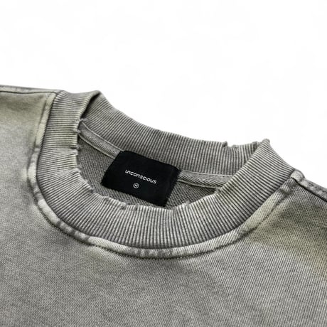 unconscious / Ashen Edge sweatshirt "Snakes" / Gray