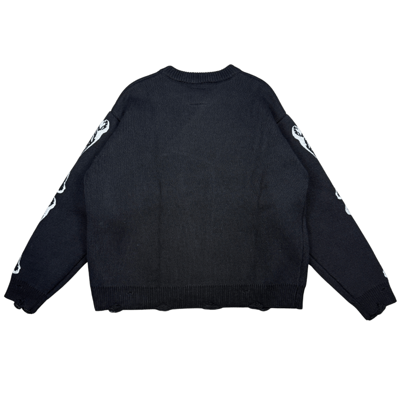 SOMEIT / LAZARUS VINTAGE KNIT / BLACK | PLUG