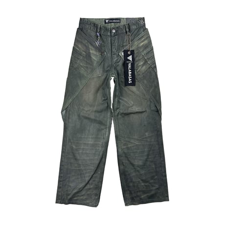 VALABASAS / GOZAI BAGGY / VINTAGE OLIVE WAXED