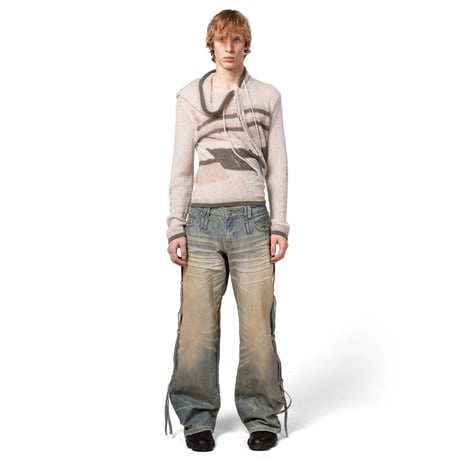 RACER WORLDWIDE / OPEN TRACK DENIM /  SAND