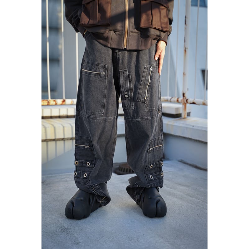 PROJECT GR / FLIGHT DENIM PANTS | PLUG
