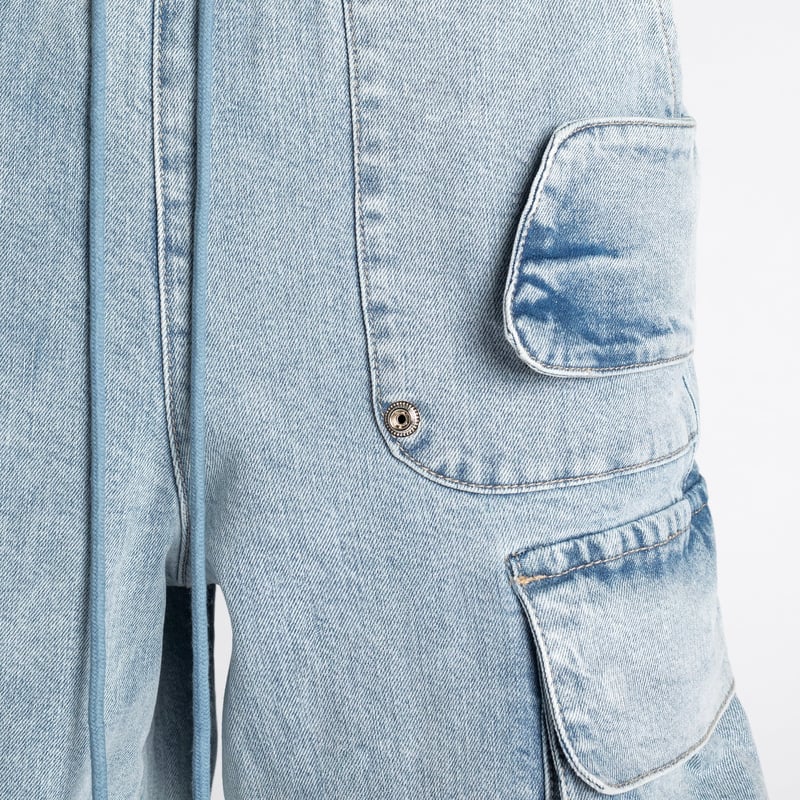 GUAPI / AQUA BLUE CARGO DENIM | PLUG GUAPI / AQUA BLUE CARGO DENIM | PLUG