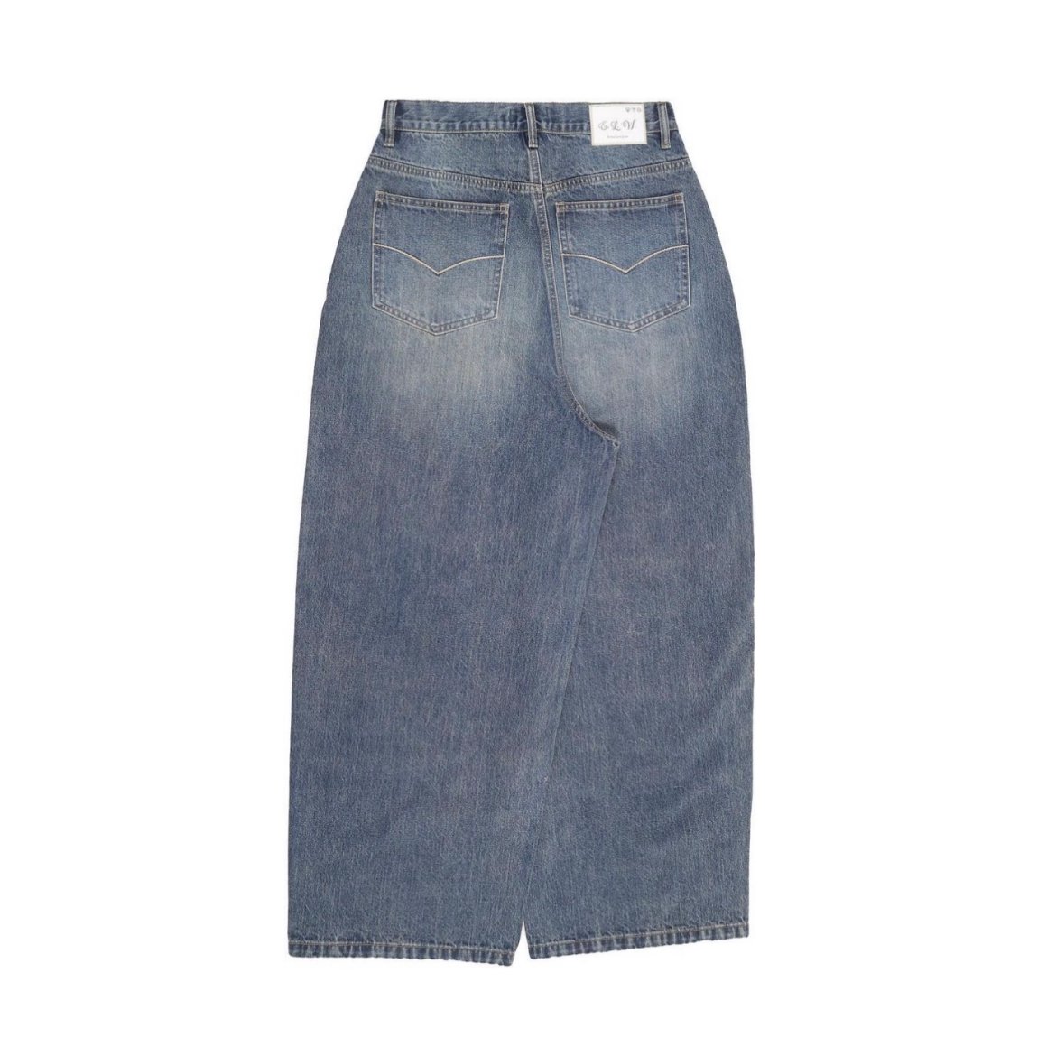 ETERNAL LOVE / PAINTED BAGGY DENIM