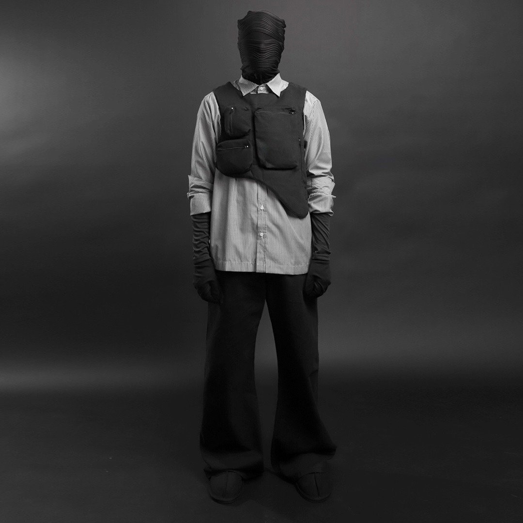 Kraft Work / MP HALF VEST / BLACK | PLUG