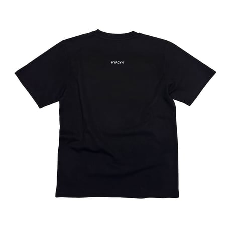【ラスト1点】HYACYN / TEE HAB RASTERFAHNDUNG2 / BLACK