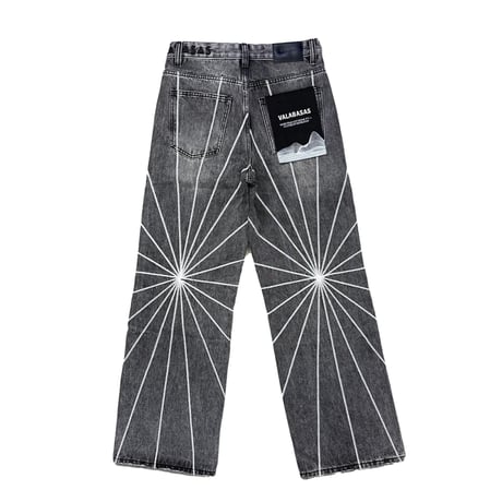 VALABASAS / SPIRAL BAGGY / GRAY WASH