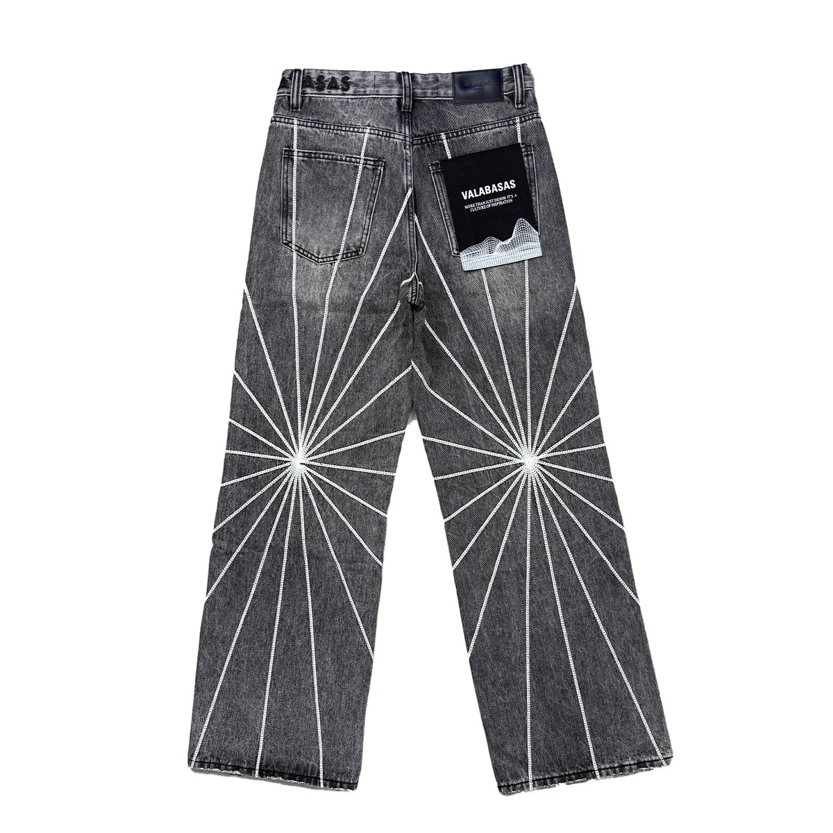 VALABASAS / SPIRAL BAGGY / GRAY WASH | PLUG