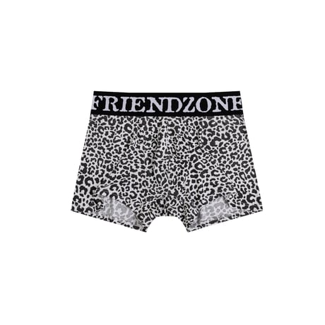 Thought We Friends / Zane Screen-Printed Boxer Briefs / BLACK×WHITE