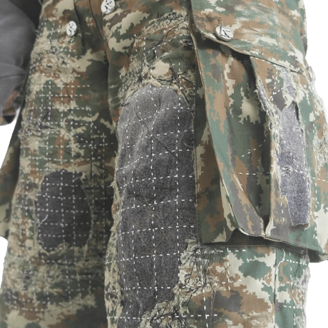 KRAFT WORK / BORO CAMO SHORTS