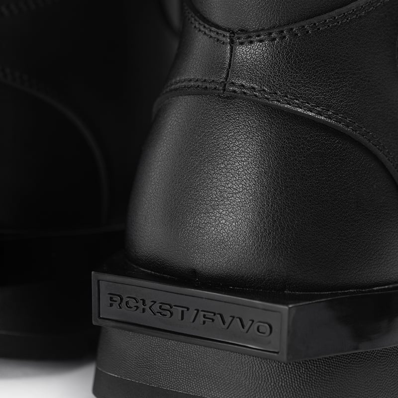 FVVO & ROCSTA / LACE UP BOOTS / BLACK | PLUG