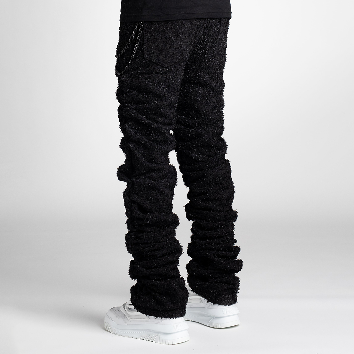 ラスト1点】GUAPI / ALL BLACK SUPER STACKED DENIM | ラスト1点】GUAPI / ALL BLACK SUPER STACKED DENIM |