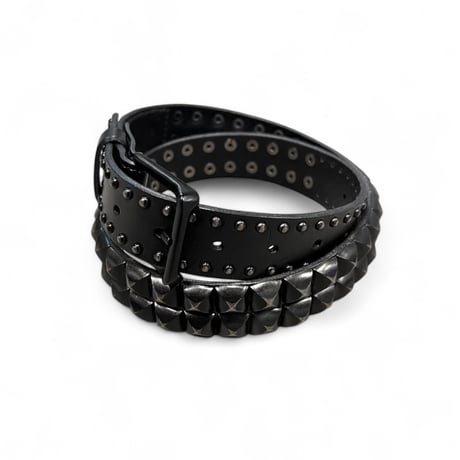 unconscious / Zalgaller studs leather belt