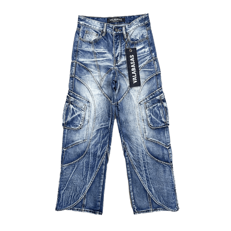 VALABASAS / GUTS BAGGY / BLUE WASH