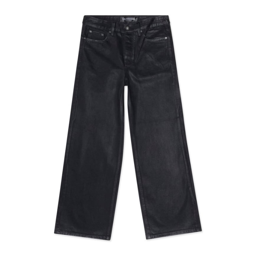 バラバサス Valabasas Archane Baggy Black 新品30 ROYAL FLASH｜Valabasas/バラバサス/PATCH FADE BLACK BAGGY J