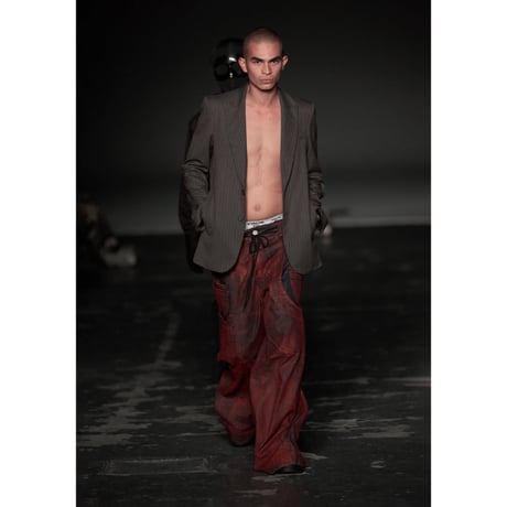 HYACYN / Sevar Rof Low Pocket Pants Red Painted