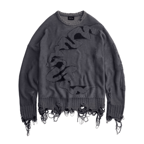 トップス SOMEIT / JX VINTAGE KNIT / BLACK SOMEIT / J.X vintage knit - OTHELLO KUMAMOTO