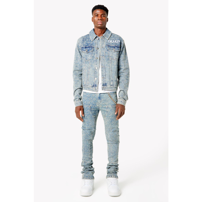 ラスト1点】GUAPI / VINTAGE BLUE LASER DENIM | PLUG