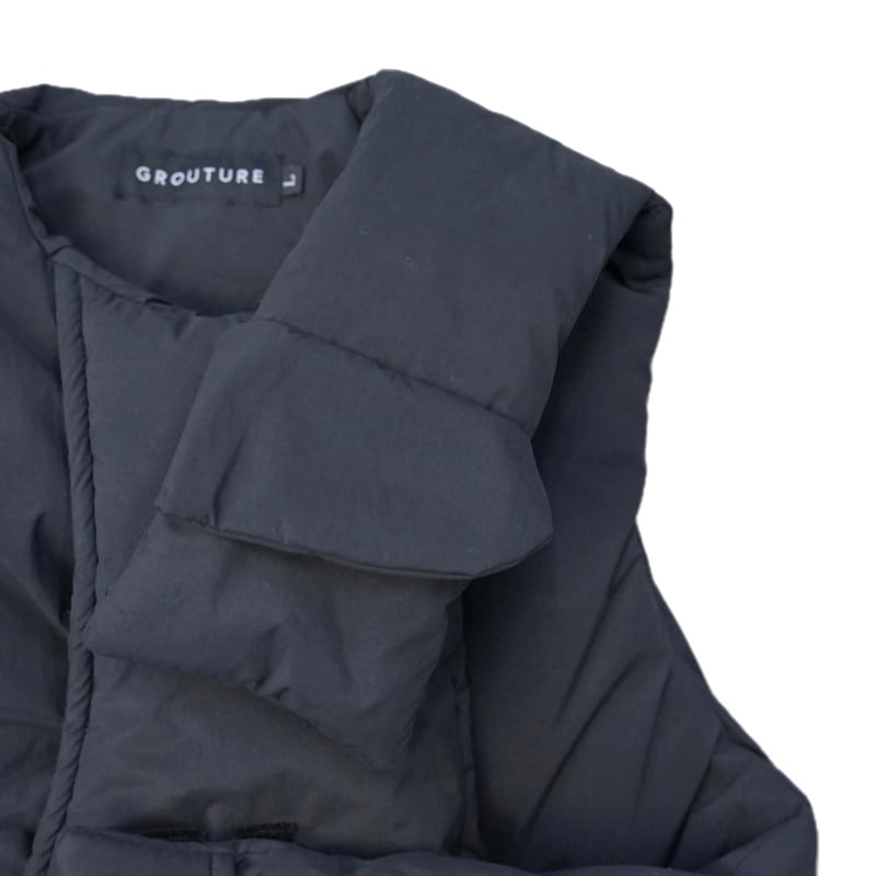 GROUTURE / PADDED VEST / BLACK | PLUG