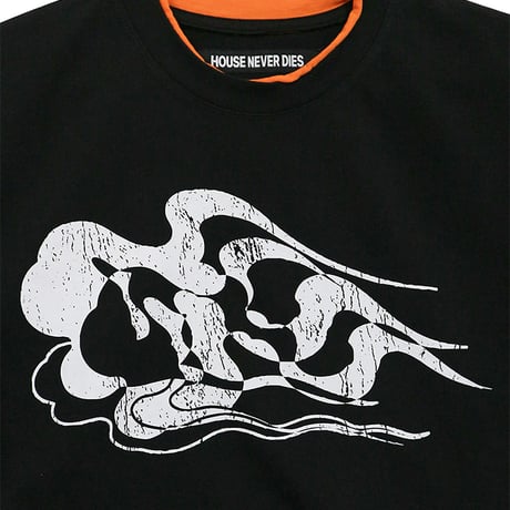 【ラスト1点】HOUSE NEVER DIES / CLOUD DOUBLE LAYERED LONG SLEEVES  / ORENGE