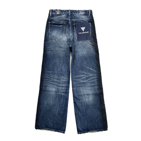 【ラスト1点】VALABASAS / SUMI BAGGY / DK BLUE BLACK
