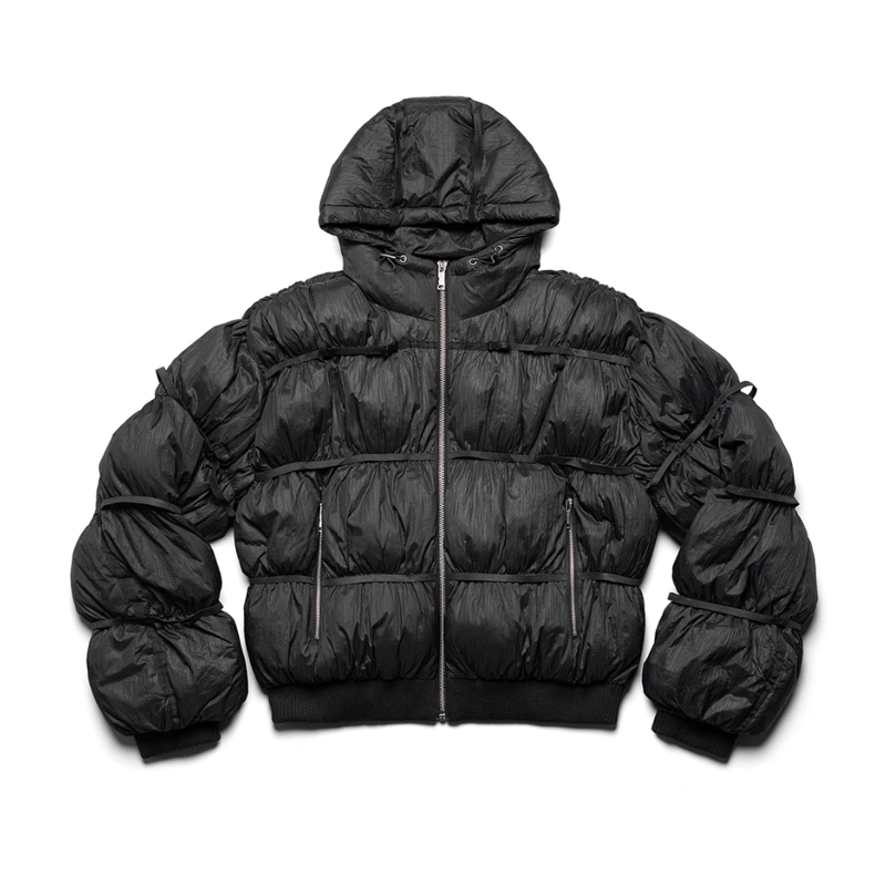 RACER WORLD WIDE / PUFFER JACKET X / BLACK | PLUG