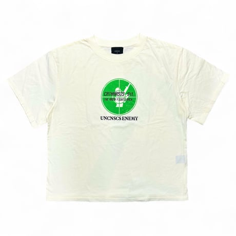 unconscious / TARGETED ENEMY T-SHIRT / BONE WHITE