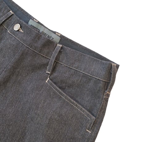 【ラスト1点】BRYAN JIMENEZ / PANELED DENIM / SMOKE