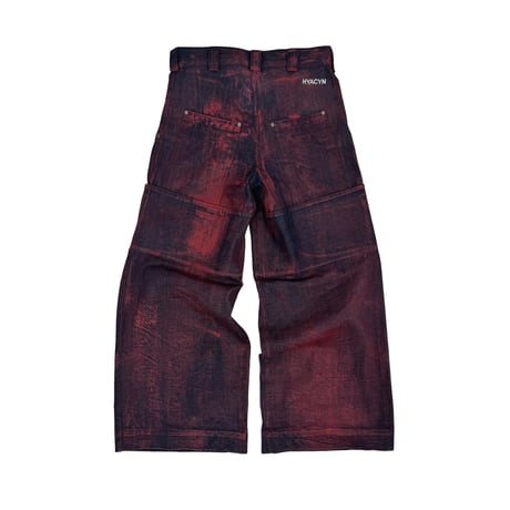 HYACYN / Sevar Rof Low Pocket Pants Red Painted