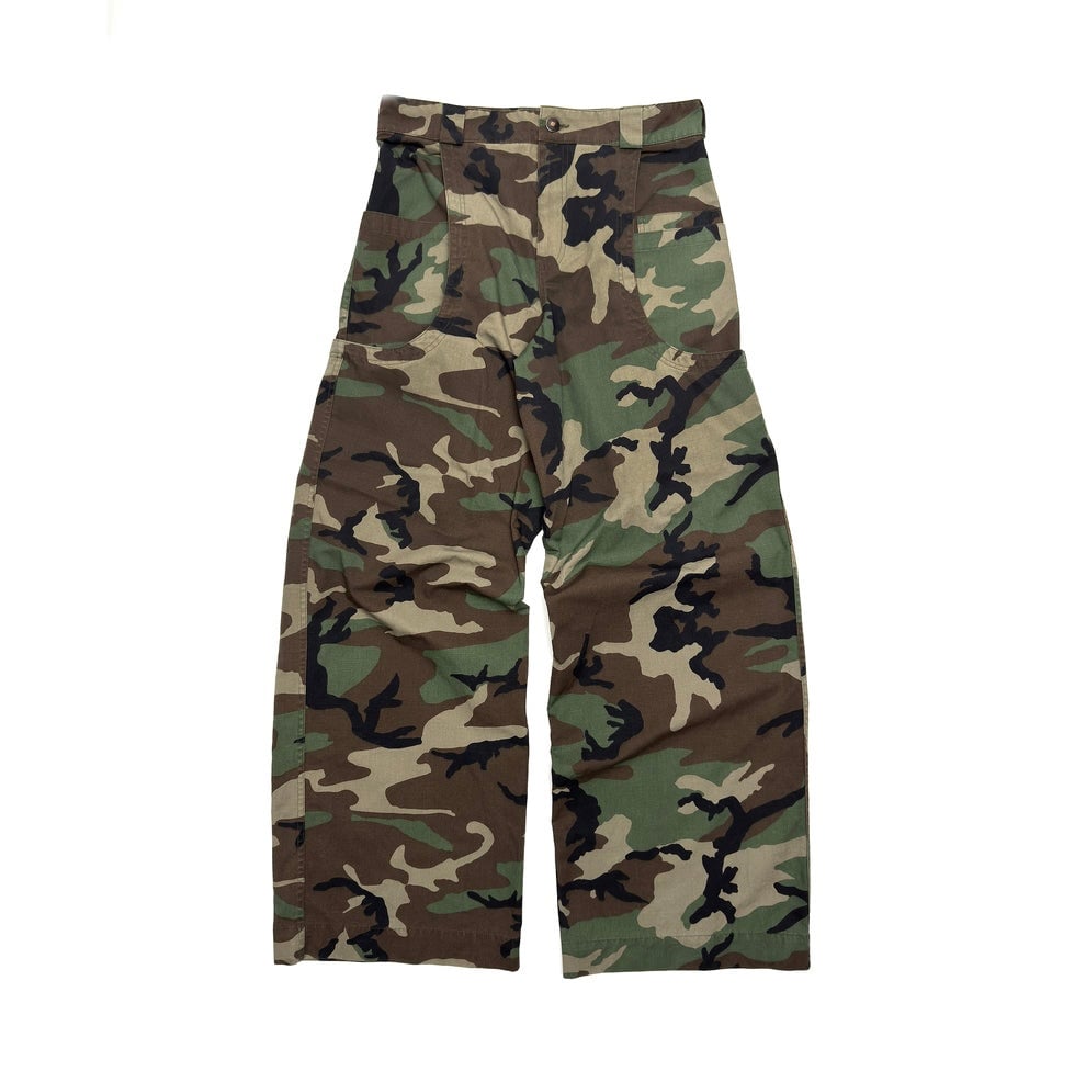 HYACYN / PANTS SEVAR ROF / CAMOUFLAGE WASHED |