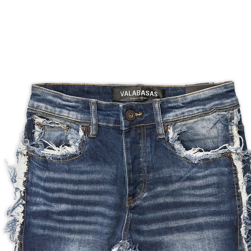ラスト1点】VALABASAS / AERERINE DARK BLUE WASHED ST ラスト1点】VALABASAS / AERERINE DARK BLUE WASHED ST