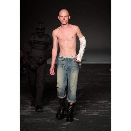 HYACYN / Etteragic Pants Indigo Denim Washed