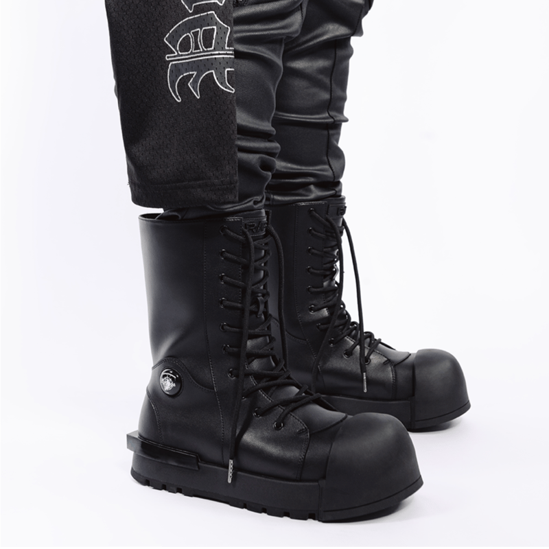 FVVO & ROCSTA / LACE UP BOOTS / BLACK | PLUG
