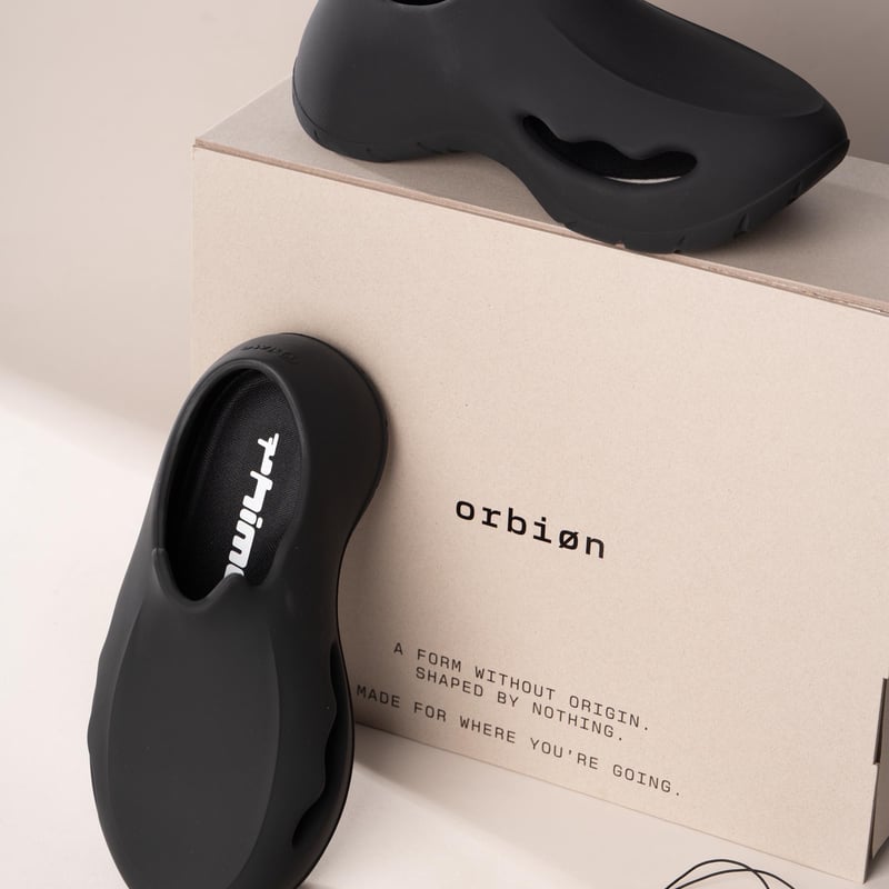 rhime スニーカー　ブラック Rhime / ORBION / BLACK | PLUG